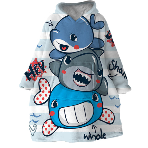 Image of Big Ocean Dudes SWLF0054 Hoodie Wearable Blanket