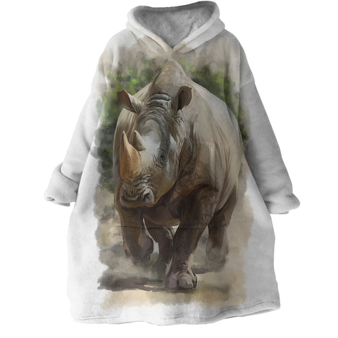 Image of Stocky Rhino SWLF2700 Hoodie Wearable Blanket