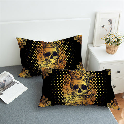 Image of Regal Skull ZSPW015770031 Pillowcase