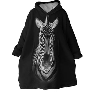 Zebra SWLF2997 Hoodie Wearable Blanket