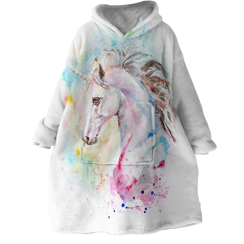 Image of Unicorn SWLF0855 Hoodie Wearable Blanket