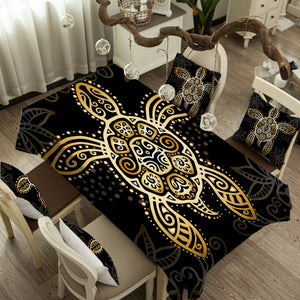 The Golden Turtle Tablecloth - Beddingify