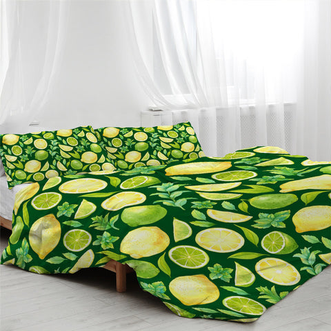 Image of Juicy Lemons Bedding Set - Beddingify