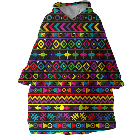 Image of Color Sticks SWLF1673 Hoodie Wearable Blanket