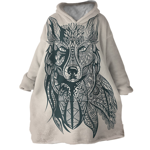 Image of Pixie Wolf SWLF0019 Hoodie Wearable Blanket