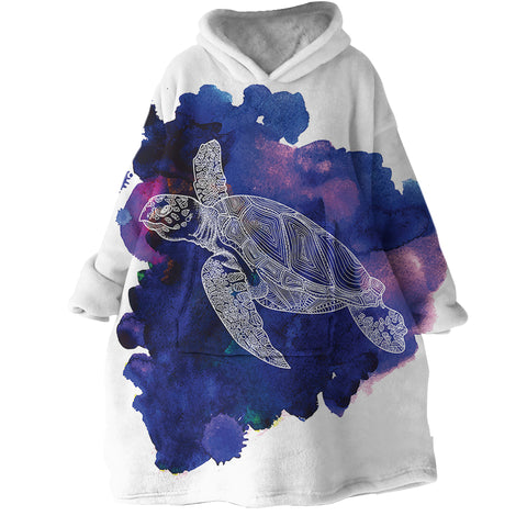 Image of Turtle SWLF0667 Hoodie Wearable Blanket