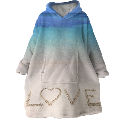 Image of Love Beach SWLF2426 Hoodie Wearable Blanket