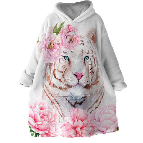 Image of Rosy Tiger SWLF1631 Hoodie Wearable Blanket