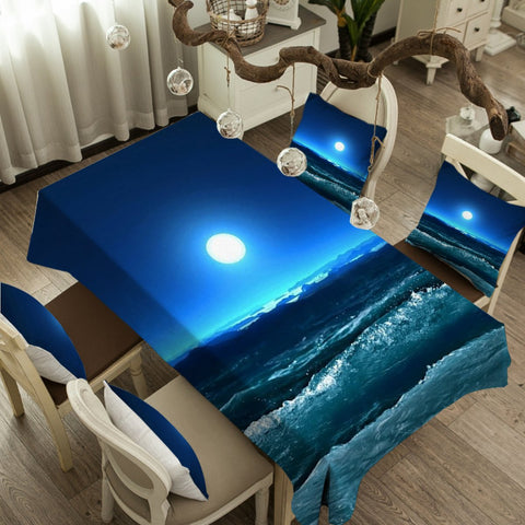Image of Moonlight Magic Tablecloth - Beddingify