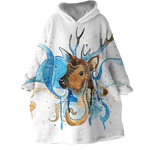 Image of Chill Reindeer SWLF0659 Hoodie Wearable Blanket