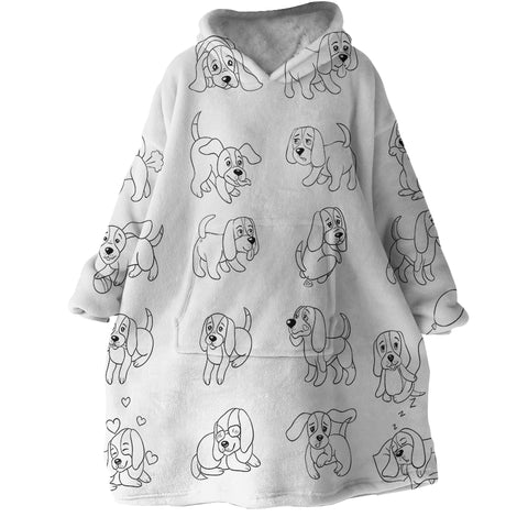 Image of Doggo SWLF2006 Hoodie Wearable Blanket