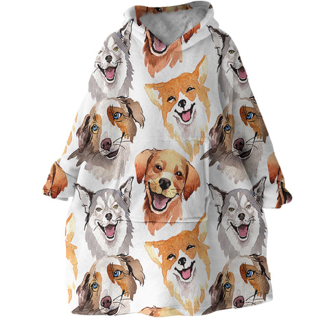 Image of Doggo SWLF1655 Hoodie Wearable Blanket