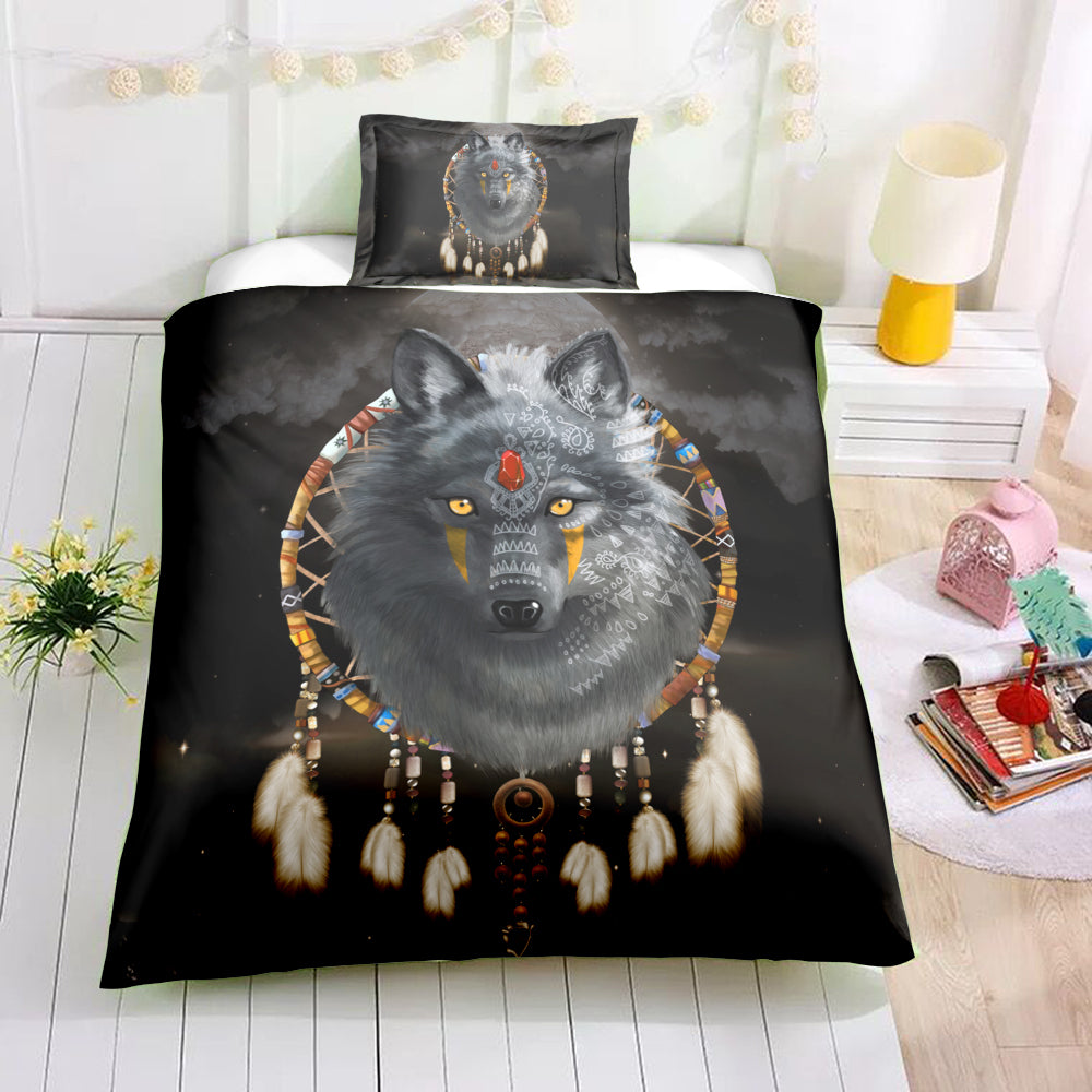 Mystic Wolf Bedding Set - Beddingify