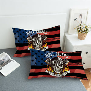 Hell Rider Chopper Pillowcase