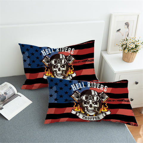 Image of Hell Rider Chopper Pillowcase