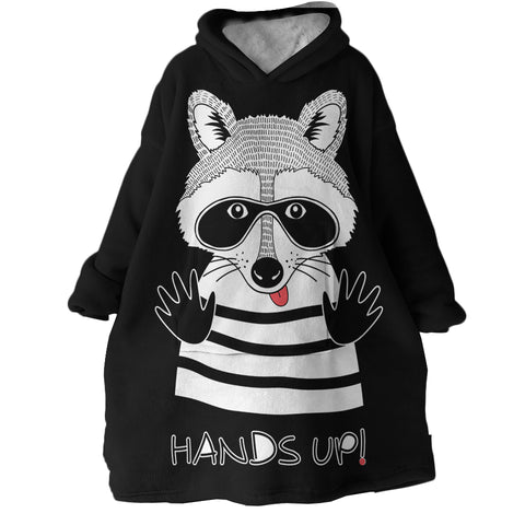 Image of Hands Up SWLF1563 Hoodie Wearable Blanket