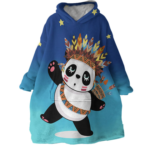 Image of Panda Archer SWLF0477 Hoodie Wearable Blanket