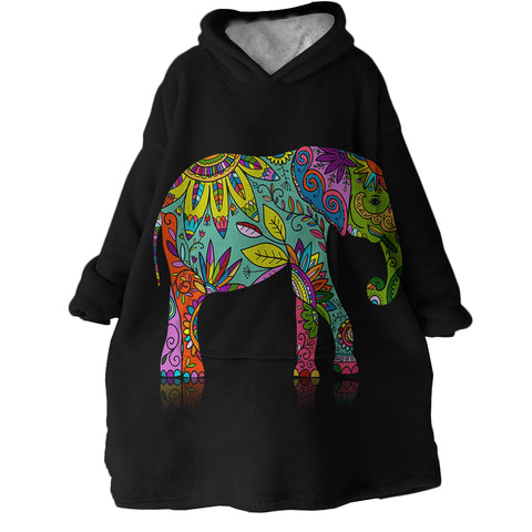 Image of Elephant SWLF2014 Hoodie Wearable Blanket