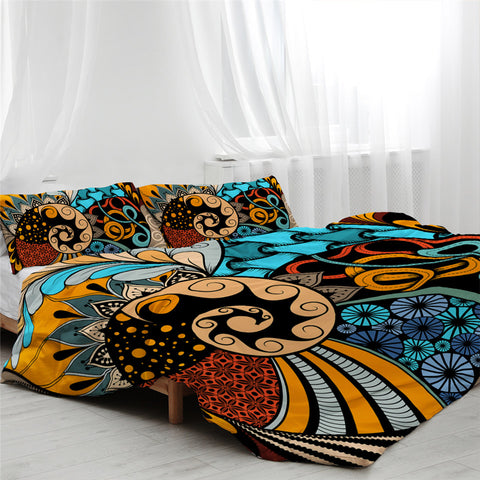 Image of Styled Swirl Bedding Set - Beddingify