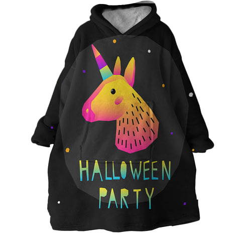 Image of Halloween Party SWLF1753 Hoodie Wearable Blanket