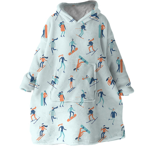 Image of Winter Sports SWLF0535 Hoodie Wearable Blanket