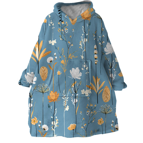 Image of Wild Plants SWLF0650 Hoodie Wearable Blanket