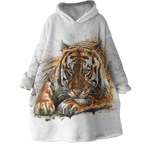 Image of Tiger SWLF2074 Hoodie Wearable Blanket