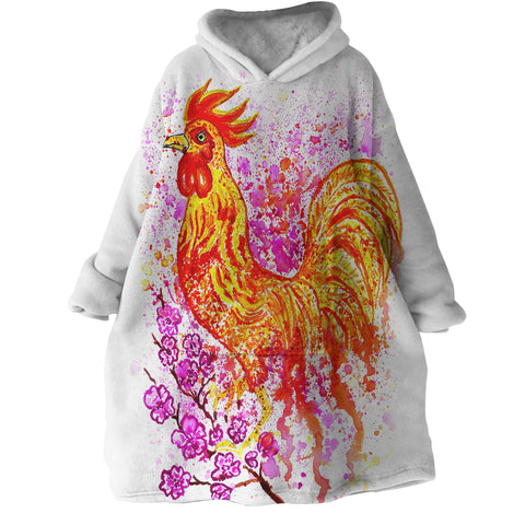 Image of Rooster SWLF2695 Hoodie Wearable Blanket