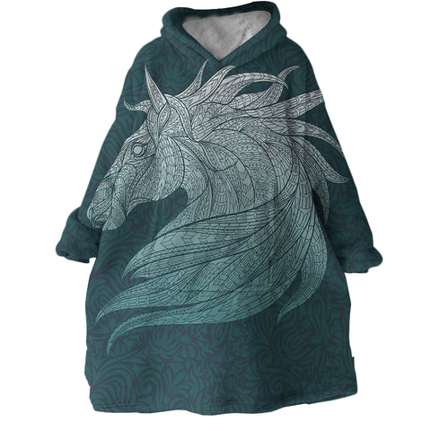 Image of Unicorn SWLF3005 Hoodie Wearable Blanket