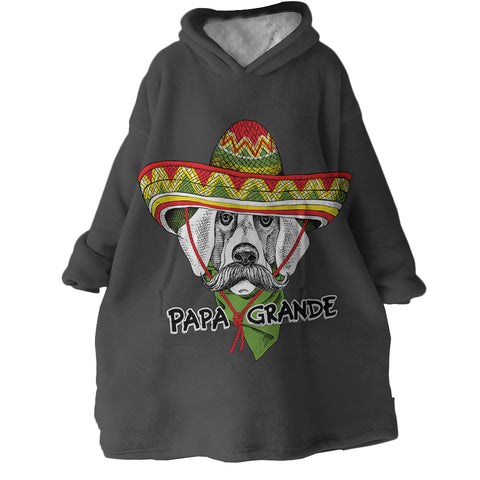 Image of Papa Grande SWLF3009 Hoodie Wearable Blanket