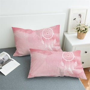 Dream Catcher Rosy Pillowcase