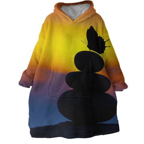 Image of Peaceful Dawn SWLF2468 Hoodie Wearable Blanket