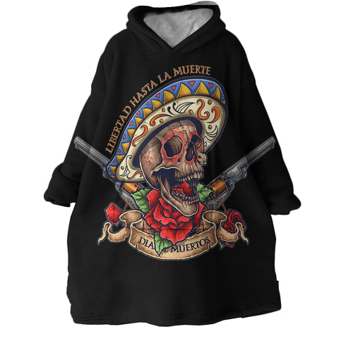 Image of Mexican Mafia SWLF1552 Hoodie Wearable Blanket