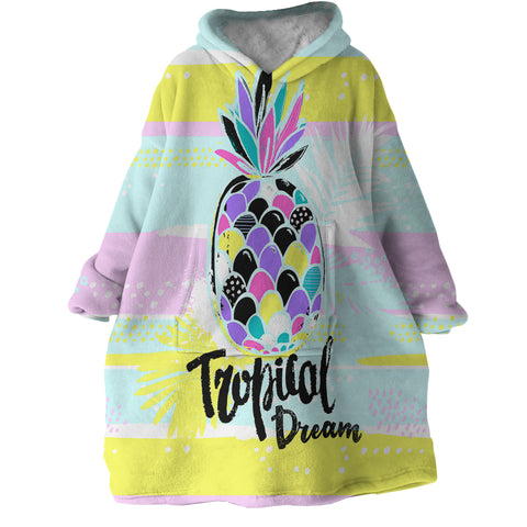 Image of Tropical Dream SWLF2493 Hoodie Wearable Blanket