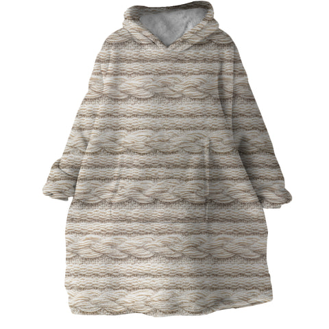 Image of Wool Feel SWLF2794 Hoodie Wearable Blanket