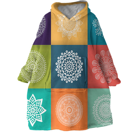 Image of Decorating Patterns SWLF1618 Hoodie Wearable Blanket