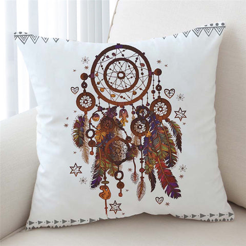 Image of Dream Catcher Aztec Line Cushion Cover - Beddingify
