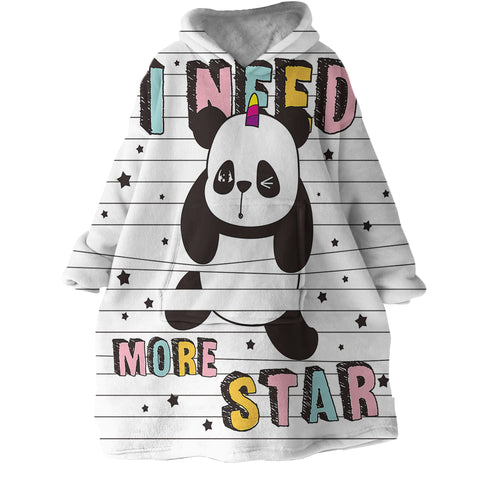 Image of Star Panda SWLF0050 Hoodie Wearable Blanket