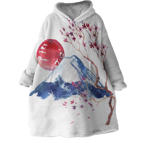 Image of Fuji Mountain SWLF2028 Hoodie Wearable Blanket