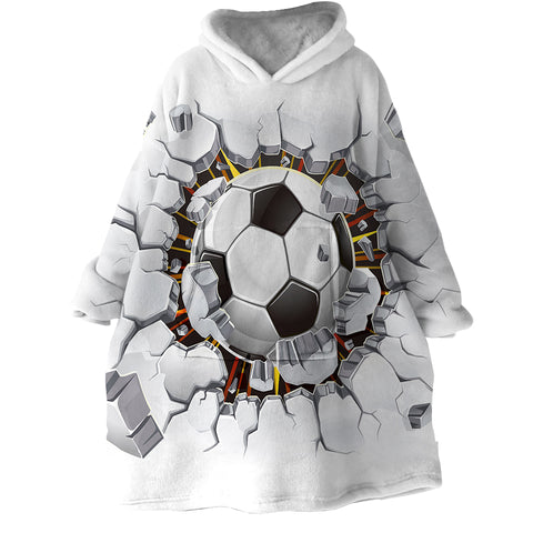 Image of Wrecking Football SWLF0824 Hoodie Wearable Blanket