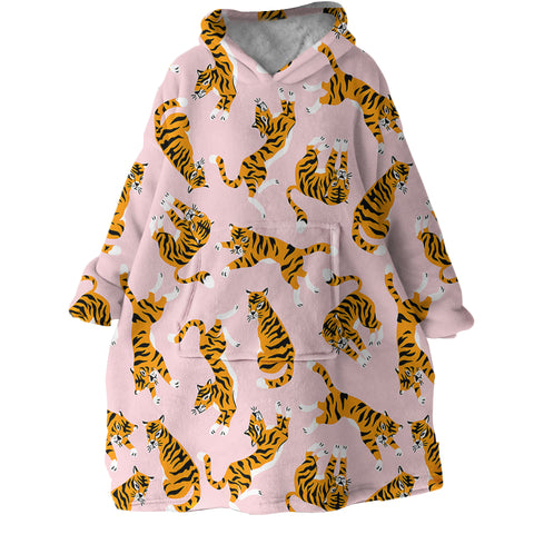 Image of Tiger Cubs SWLF1172 Hoodie Wearable Blanket