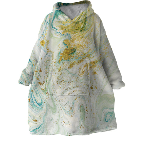 Image of Glittered Stream SWLF2792 Hoodie Wearable Blanket