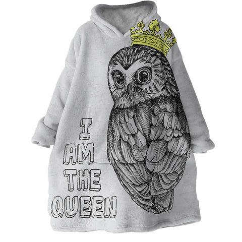 Image of Queen Owl SWLF3004 Hoodie Wearable Blanket