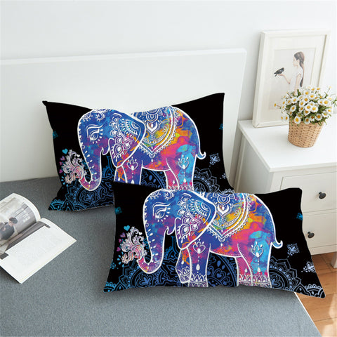 Image of Pixie Hindi Elephant Pillowcase