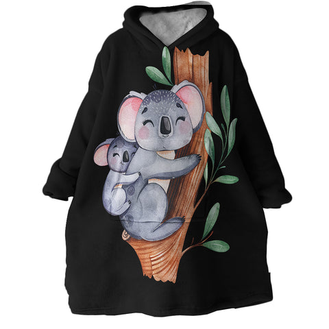 Image of Koalas SWLF0880 Hoodie Wearable Blanket