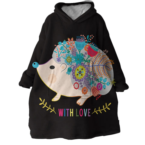 Image of From Hedgehog With Love SWLF0007 Hoodie Wearable Blanket