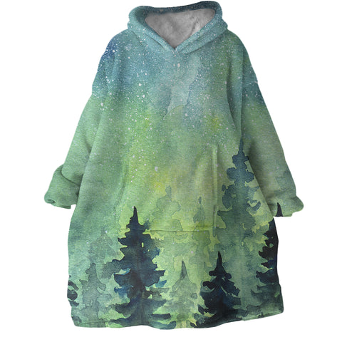 Image of Starry Night SWLF2421 Hoodie Wearable Blanket