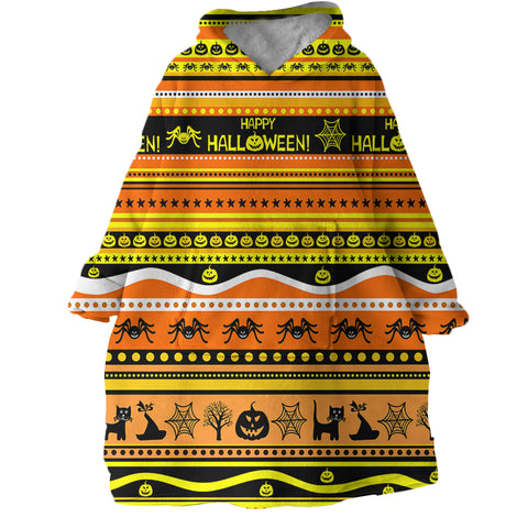 Image of Halloween Line Decoration SWLF1364 Hoodie Wearable Blanket