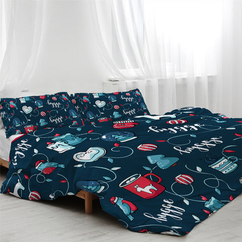 Image of Christmas Warping Paper Bedding Set - Beddingify