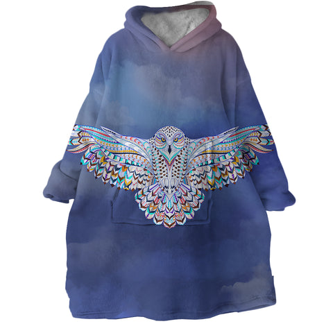 Image of Soaring Owl SWLF1290 Hoodie Wearable Blanket